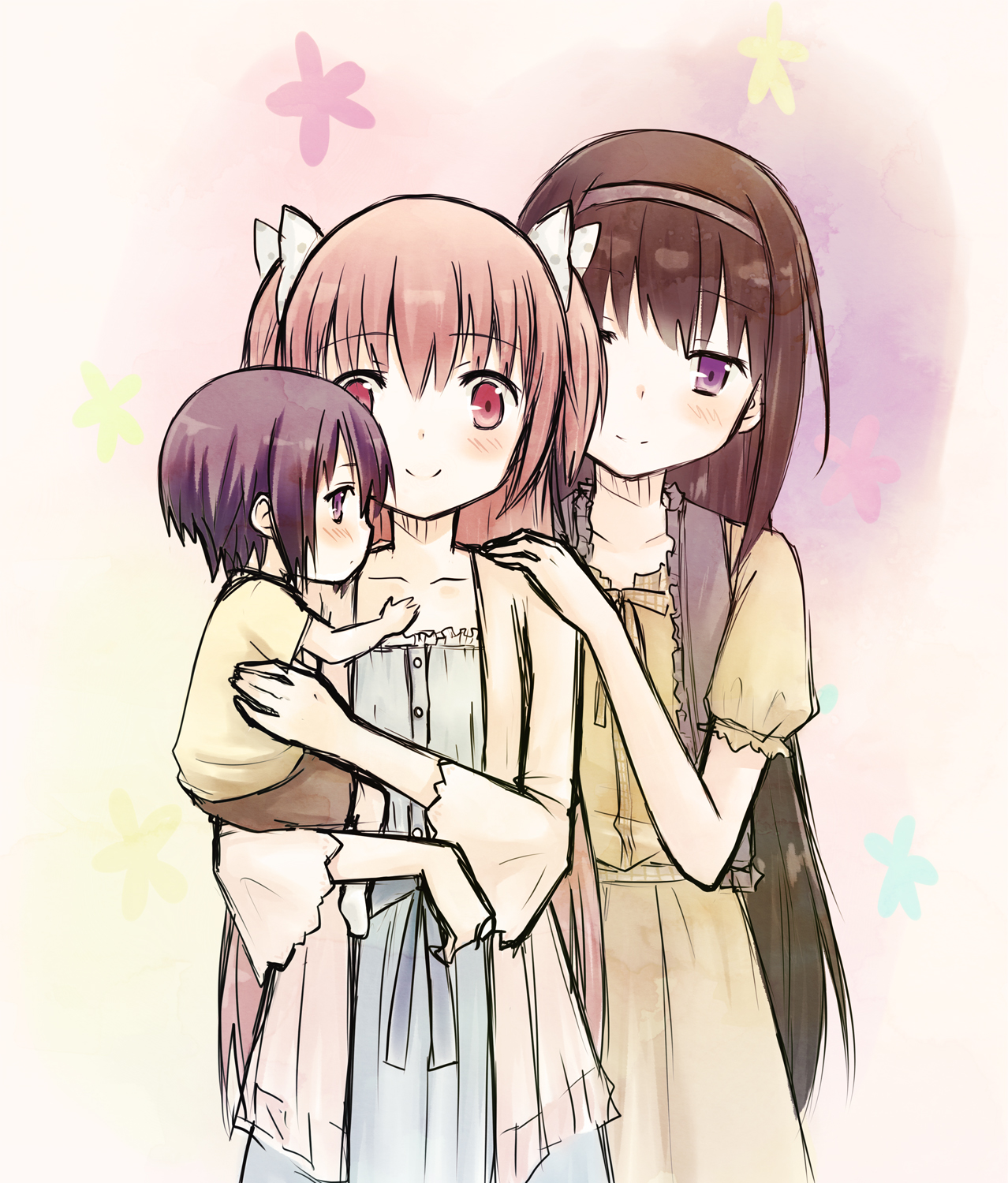 Kitsutsuki A Channel Puella Magi Madoka Magica Akemi Homura Ichii Tooru Kaname Madoka Crossover